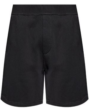 DSquared² Shorts Con Vita Elasticizzata - Nero