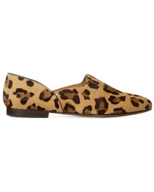 Ralph Lauren Mocasines Bronwen Con Motivo De Leopardo - Marrón