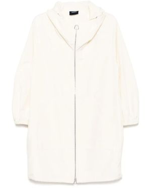 Akris Parka De Tafetán Y Satén - Blanco