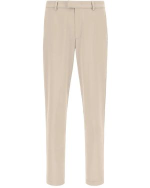 BOGGI B-Tech Slash-Pocket Trousers - Natural