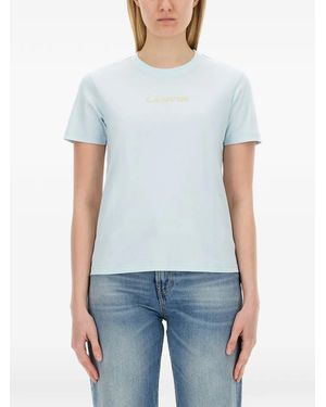 Lanvin Logo T-Shirt - Blue