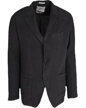 Altea Linen Blazer - Black