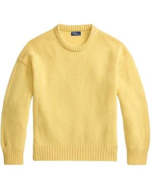 Polo Ralph Lauren Pullover Mit Rundem Ausschnitt - Gelb