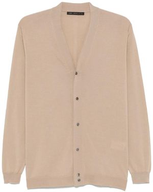 Low Brand Merino Wool Cardigan - Natural