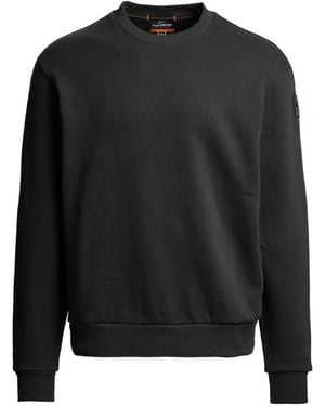 Parajumpers Keota Logo-Patch Sweatshirt - Black