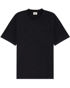 Autry Logo-Embroidered Cotton T-Shirt - Black