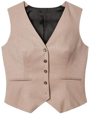 Paul Smith Weste Mit Knöpfen - Natur