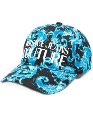 Versace Jeans Couture Printed Cap Hat - Blue