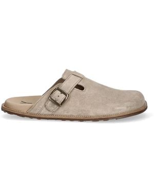 Fly London Slippers Con Fibbia - Bianco