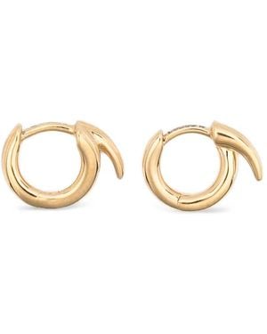 Shaun Leane Quill Mini Hoop Earrings - Metallic