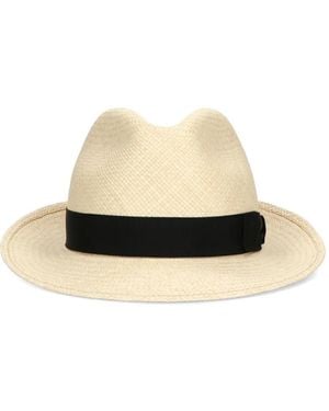 Borsalino Sombrero Federico Panama Quito - Blanco