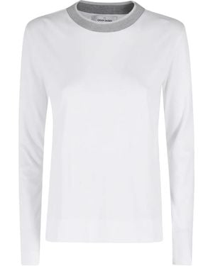 Gran Sasso T-Shirt À Col Rond - Blanc