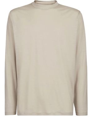 Sease Long-Sleeve Crew-Neck Sweater - Natural