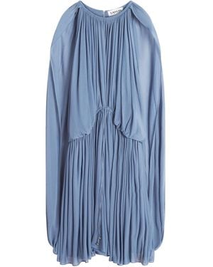 Lanvin Pleated Dress - Blue