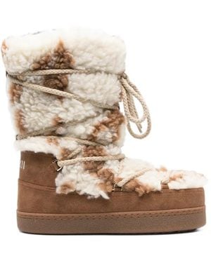 Inuikii Teddy High Boots - White