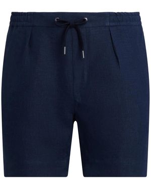 Ralph Lauren Linen Shorts - Blue