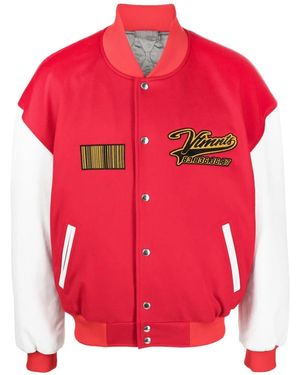 VTMNTS Embroidered Logo Bomber Jacket