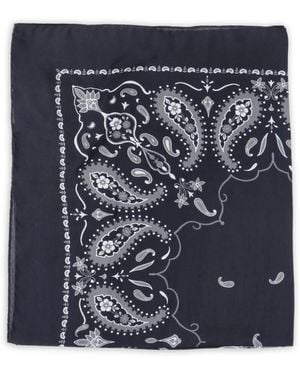 Destin Pino Schal Mit Paisleymuster - Blau