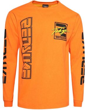 Rensuke Tokyo T-Shirt À Motif Tie Dye - Orange