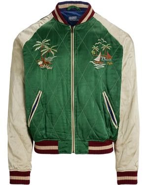 Polo Ralph Lauren ボンバージャケット - グリーン