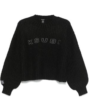 Ksubi The Bookie Knit Sweater - Black