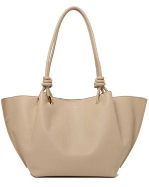 Coccinelle Nude Neutrals Leather Finn - Natural