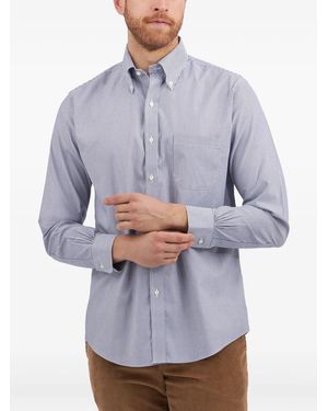 Brooks Brothers Button-down striped-pattern shirt - Grau