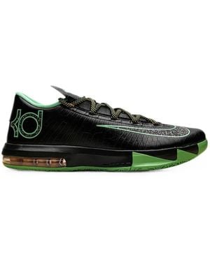 Nike Kd 6 Lace-Up Sneakers - Black