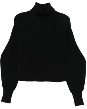 P.A.R.O.S.H. Jersey Con Cuello Alto - Negro