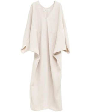 Frankie Shop Lilia Bat-Sleeve Dress - White