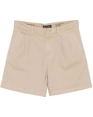 Marc O' Polo Shorts Con Pieghe - Neutro