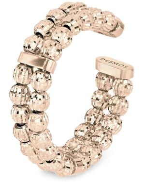 Desmo Crystal Double-Row Ring - Metallic