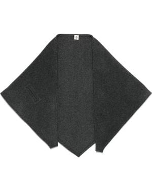 THE GARMENT Triangle-Shape Scarf - Black