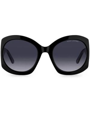 Marc Jacobs Round-Frame Sunglasses - Black
