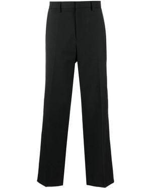MISBHV Mid-Rise Straight-Leg Trousers - Black