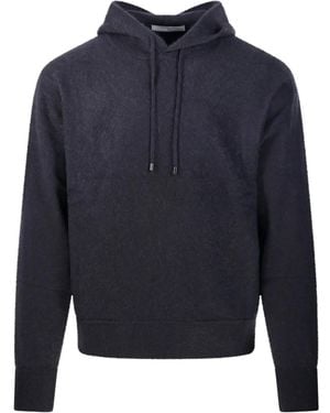 Cashmere Company Klassischer Hoodie - Blau