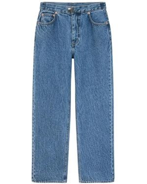 Still Here Jeans mit Schnalle - Blau