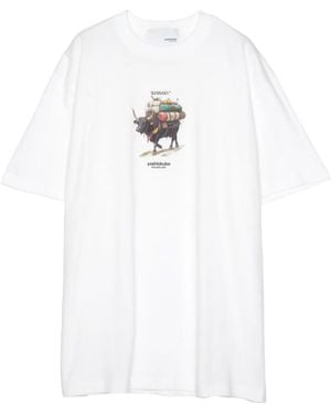 Yoshio Kubo Yak Cotton T-Shirt - White