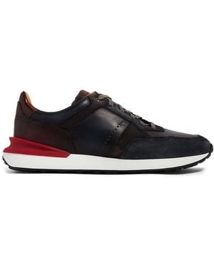Magnanni Bravo Lace-Up Trainers - Black