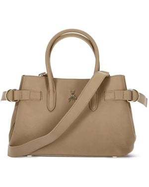 Patrizia Pepe Shopper Mit Logo - Natur