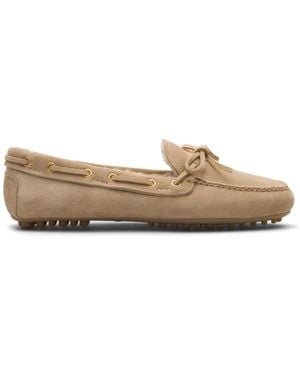 Car Shoe スエード ドライビングシューズ - ブラウン