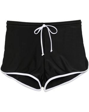 Duskii ハイウエスト サーフショーツ - ブラック