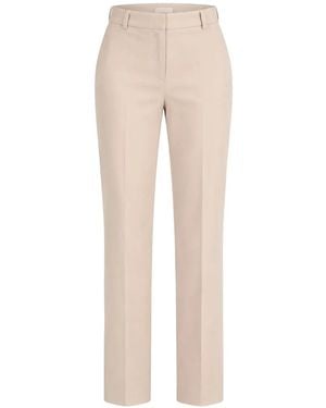 Kaos Pantalones De Vestir Con Pinzas - Blanco