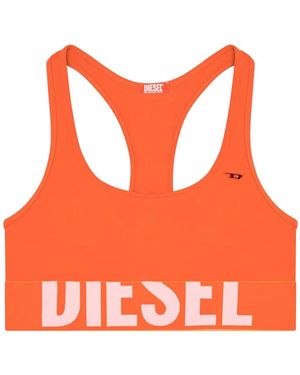 DIESEL Race-bralette-xl-d-pop ビキニトップ - オレンジ