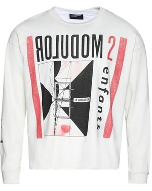 Enfants Riches Deprimes T-Shirt Met Print - Wit