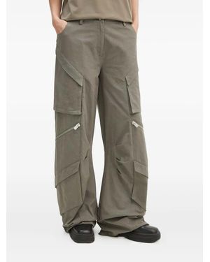 HELIOT EMIL Multi-Pocket Trousers - Grey