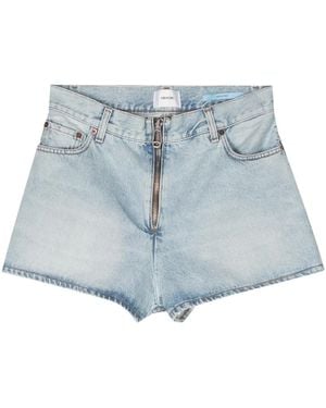 Haikure Bethany Short Lenght Velvet Vic in Grey | Lyst UK