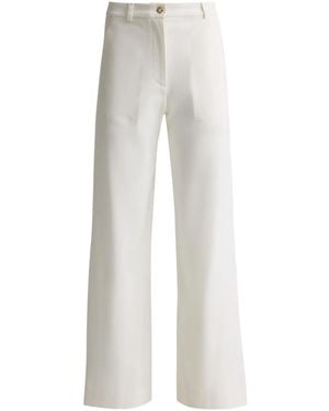 St. John Pantalon À Taille Haute - Blanc