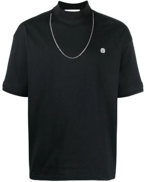Ambush Chain-Link Detail T-Shirt - Black