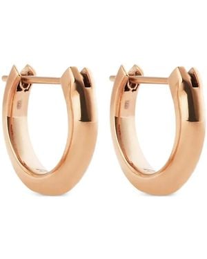 Daniel Wellington Arch Polished-Hoop Earrings - Pink